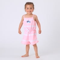 Enterito Niña Rosado Rayas Tie Dye Lilo & Stitch Disney