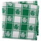 thumbnail image 3 of Set de servilletas DII Colección Día de San Patricio Shamrock Check, 3 of 6