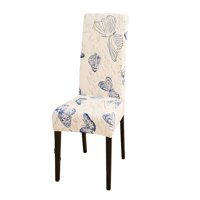 Genérico - Pack De 6 Fundas Para Silla Elasticadas Con Diseño Estampado F11