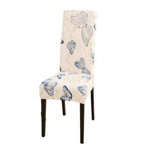 Genérico - Pack De 6 Fundas Para Silla Elasticadas Con Diseño Estampado F11