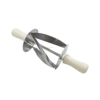 Bothyi - Cortador De Croissant De Forma Uniforme Para El Hogar, Cortador De Pan Para Cocina, Máquina Para Hacer Pan, Color Blanco