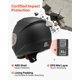 thumbnail image 3 of Casco Integral VEVOR XL Aprobado por DOT con Visor Transparente, 3 of 9