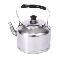 Magideal - Tetera De Aleación De Aluminio Con Mango Antiescaldaduras Para Estufa, Tetera Duradera Para Estufa, Tetera Para Acampar, Uso Comercial, Restaurante 26Cm