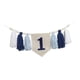 thumbnail image 5 of Banner De Silla Alta Decoración De 1er Cumpleaños Para Fiesta De La Habitación Decoración De La Habitación Para Niños Cumpleaños Azul, 5 of 5