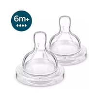 Tetina Avent Anticólicos 6M+ Flujo Rápido 2Un