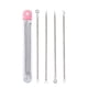 thumbnail image 1 of Pimple Blemish Remover Pore Cleanser Needle 4pcs/Set Acne Blackhead Comedone Black SpotSkin Care Women Beauty Acne Treatment, 1 of 3