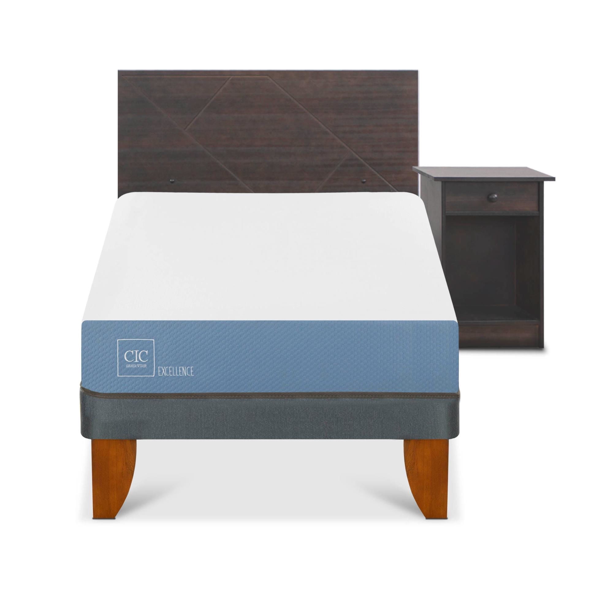 Cic - Cama Europea Excellence 1.5 Plaza Base Normal