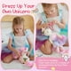 thumbnail image 2 of Muñeca bailarina con forma de unicornio de peluche con bolsa de transporte y acceso., 2 of 3