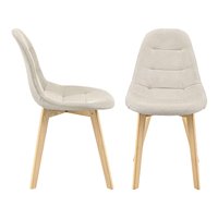 Moadchile - Silla Capitone Terciopelo Beige