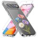 thumbnail image 1 of Funda GSDCB para Google Pixel 11 TPU de ajuste delgado, transparente con diseño de margarita, 1 of 8