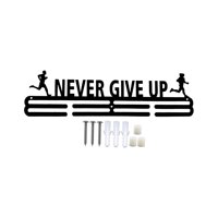 Magideal - Colgador De Medallas, Estante De Exhibición De Medallas Deportivas, Organizador Resistente, Soporte Para Medallas Colgante, Marco Para Medallas, Sopor Negro