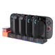 thumbnail image 1 of Base de carga para Switch 2 y controladores L/R con soporte para tarjetas de juego, estación de carga 8 en 1 accesorios, 1 of 6