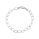 thumbnail image 1 of Pulsera De Plata Ovalada Torcida, 1 of 4