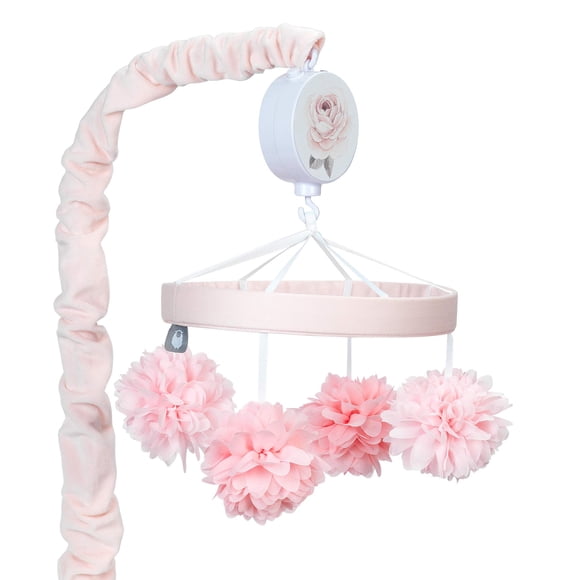 Crib Mobile Lambs & Ivy Signature Botanic Pink Floral