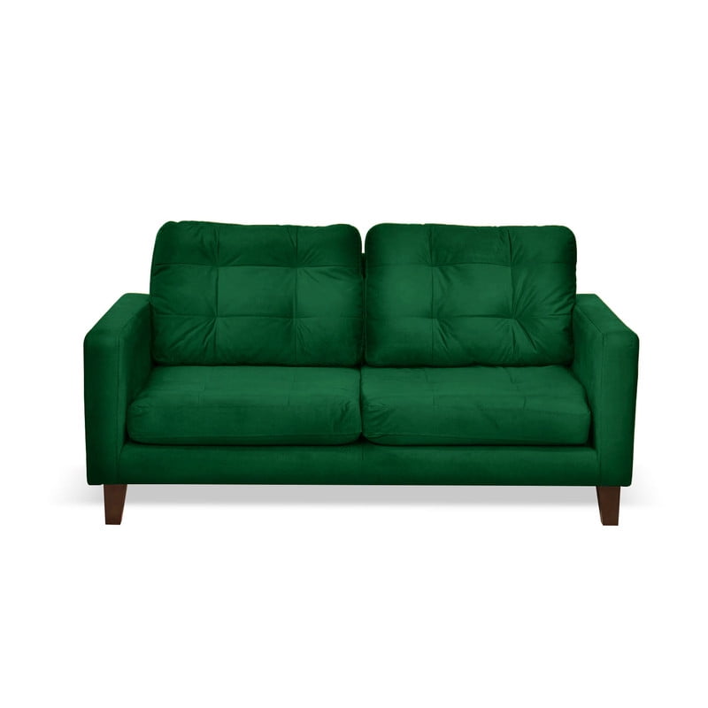 Latam Home - Sofa Napoles 2c Tela Velvet Verde