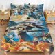 thumbnail image 1 of The Nightmare Before Christmas Bed Duvet Cover Microfiber Bedding Sets 3D Printed Lightweight 3 Piece Comforter Sets for Kids Boys Girls, 1 of 5