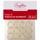 thumbnail image 1 of Bobinas Sewphee 25 piezas Clase 15 Janome Brother Elna, 1 of 4