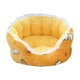 thumbnail image 5 of Cama Para Gatos Otoño Invierno Para Gatos O Perros Pequeños Felpa Para Cachorro Perro Gatito Amarillo Grande, 5 of 5