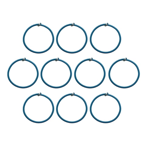 Magideal - Cuerda Elástica Para Trampolín, 10 Piezas, Cuerda Elástica, Bandas Elásticas, 8 Mm, Accesorios Para Trampolín, Cuerda Elástica Para Trampolín Interior Azul