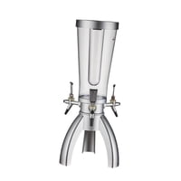 Bothyi - Dispensador De Cerveza Transparente Con Tubo Frío Dispensador De Bebidas Versátil Y Fácil De Usar