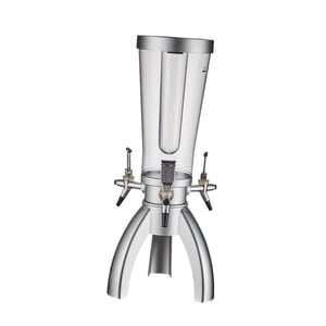 Bothyi - Dispensador De Cerveza Transparente Con Tubo Frío Dispensador De Bebidas Versátil Y Fácil De Usar