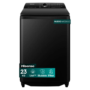 Secadora Hisense Wt5I2323Db 23 Kg Gris Oscuro Carga Superior
