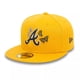 thumbnail image 3 of Jockey Gorra New Era 59Fifty Atlanta Braves MLB Seasonal Flower Dark Yellow, 3 of 7