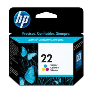 Hp - Cartucho Tinta 22 Tri-Color - Yellow Magenta Cyan