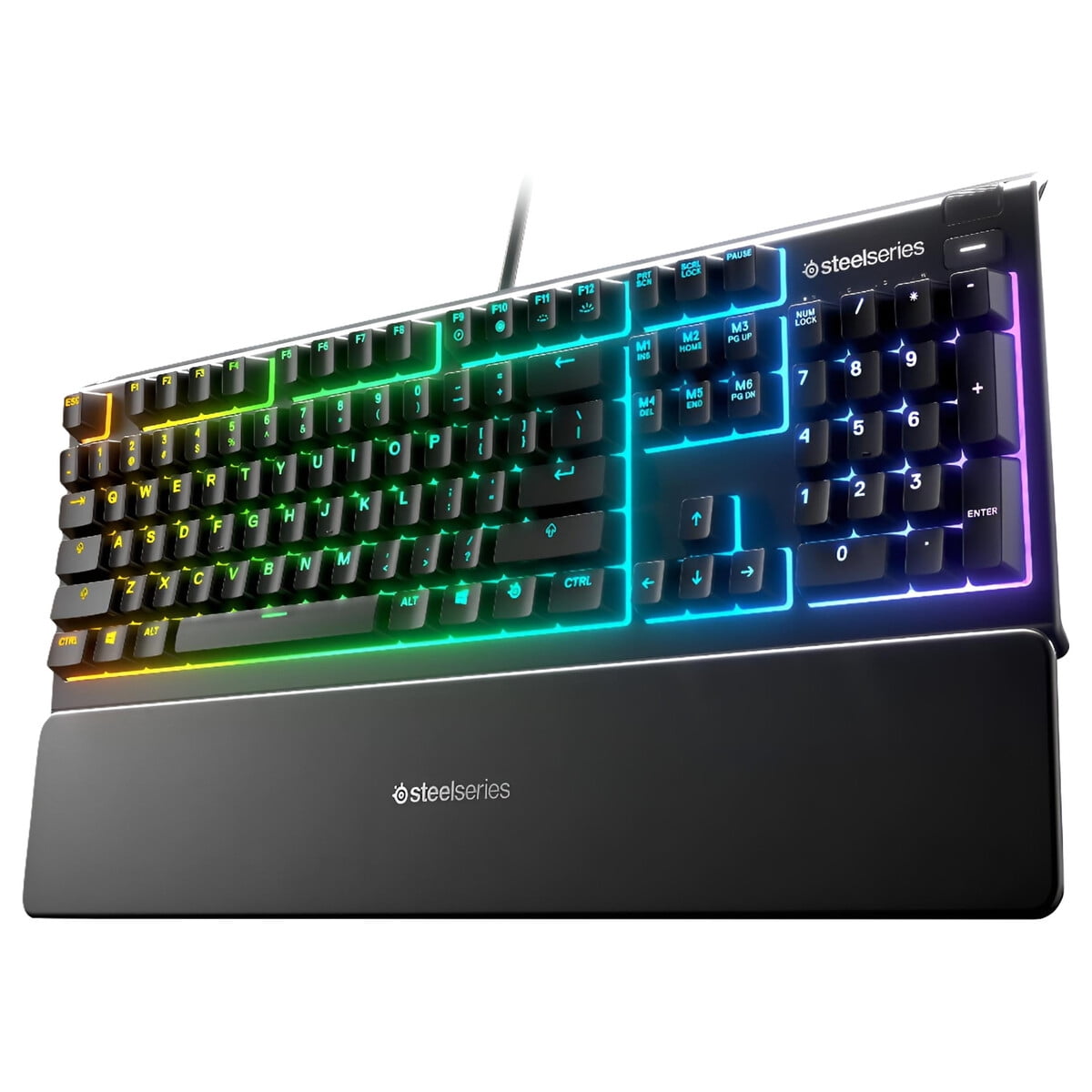 Teclado Gamer Steelseries Apex 3 Rgb 10 Zonas Usb