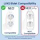 thumbnail image 2 of Adaptador en T con válvula de cierre para bidets LUXE Bidet serie NEO, 2 of 8