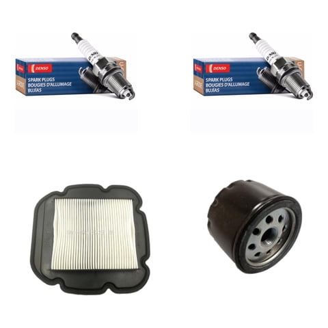 Hibari / Denso - Kit De Mantencion Filtros Para Moto Suzuki Vstrom 650