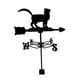 thumbnail image 1 of Instrumento De Medición De La Dirección Del Viento De La Veleta De Hierro Forjado Para El Gato Del Césped Del Jardín, 1 of 3