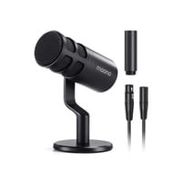 Micrófono Dinámico Maono Pd100 Xlr, Color Negro