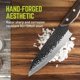 thumbnail image 5 of Cuchillo de chef True Utility 5Cr15MoV con mango de madera Monzo, 5 of 6