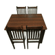 thumbnail image 2 of Juego de Comedor Praga 4 Sillas Mesa Rectangular Chocolate, 2 of 8