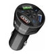 thumbnail image 1 of Cargador Automóvil 3 Usb Carga Turbo Qc Negro, 1 of 3