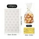 thumbnail image 2 of 100 bolsas de celofán transparente, bolsas para dulces, bolsas de celofán para regalo, bolsas transparentes para galletas, bolsas con cierre giratorio, bolsas de plástico para dulces de panadería, bla, 2 of 5