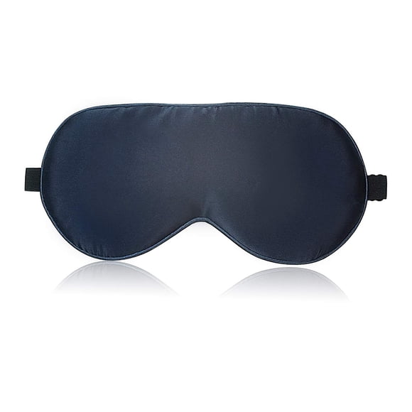 Máscara para dormir M MCTION de seda ajustable azul