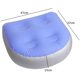 thumbnail image 5 of Asiento elevador para spa y jacuzzi con ventosas, cojín de spa, almohada inflable para bañera, suave asiento elevador para jacuzzi, masaje, alfombra, almohadilla para la espalda, relajante para adulto, 5 of 7