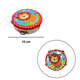 thumbnail image 2 of Pandero Musical Infantil Color Rojo De León - PB-C8, 2 of 2