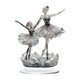 thumbnail image 1 of Decoración De Bailarinas Dobles En 2D, Decoración Acrílica Para Estantería, Sala De Estudio, Aula, Color Negro Y Transparente, 1 of 3