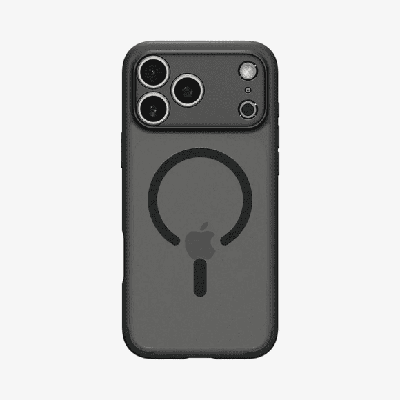 Carcasa Para Iphone 17 Pro Max - Marca Spigen, Modelo Ultra Hybrid Mag- Frost Black con MagSafe