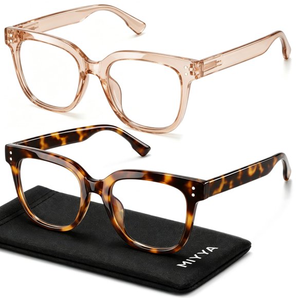Gafas de luz azul miyya de gran tamaño con bloqueo UV