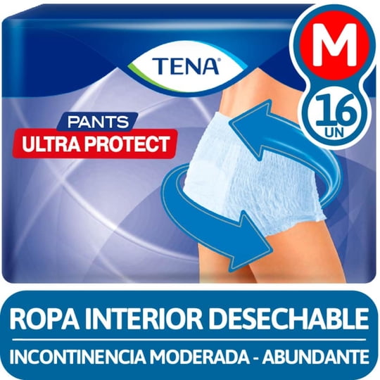 Ropa Interior Desechable Ultra Protect 16 Un Tena