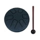 thumbnail image 4 of Tongue Drum 6 Notas 3.8 Pulgadas Con Mazos Mini Tambor De Mano Para Concierto Musical Azul Marino, 4 of 5