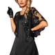 thumbnail image 4 of INSPIRE CHIC Chal de Lentejuelas y Cuentas para Mujer, Capa de Noche, Cubierta Nupcial M Negro, 4 of 6