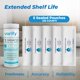 thumbnail image 5 of Kit de análisis de agua Varify 17 en 1 completo, 100 tiras y 2 bacterias, 5 of 7