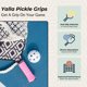 thumbnail image 2 of Pickleball Paddle Grips YALLA (paquete de 2), color rosa, 2 of 7