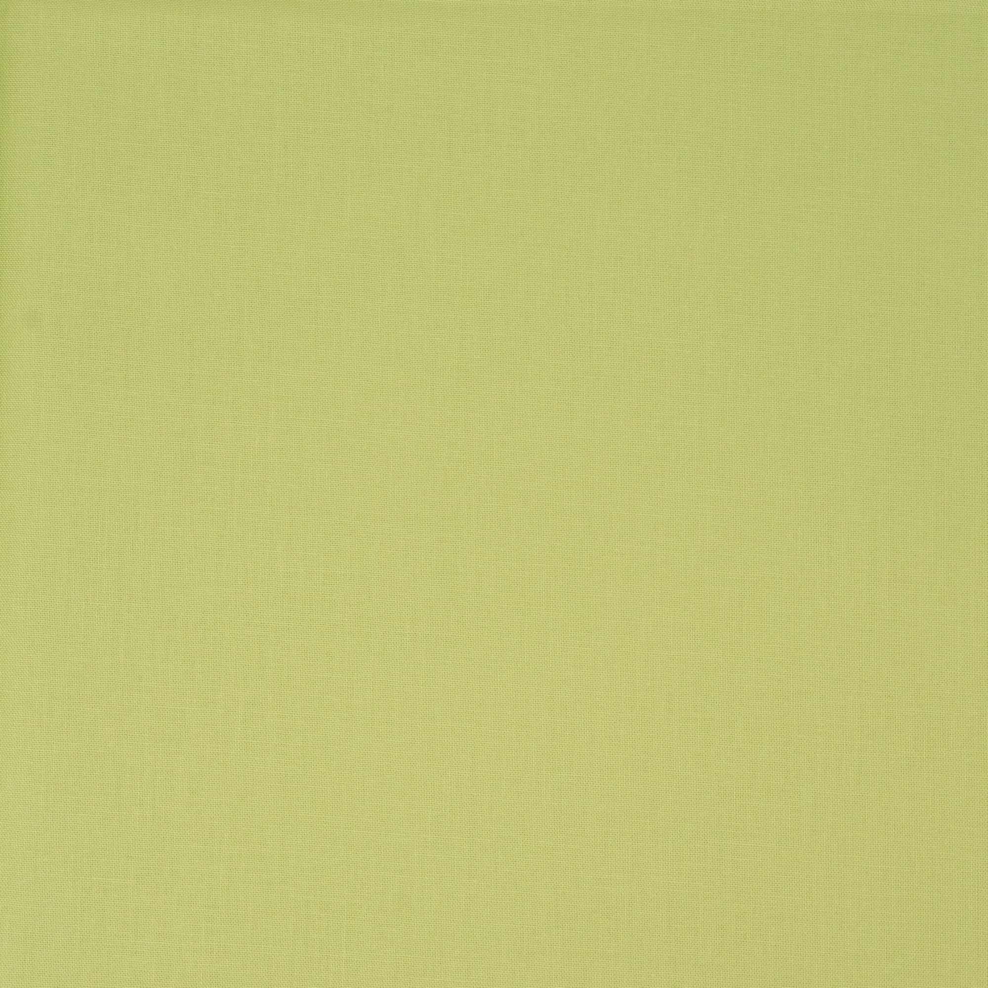 Fabric Singer De The Yard, 100% Algodón, Color Lima Oscuro, Corte Liso