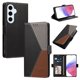thumbnail image 1 of Funda Cartera Tricolor para Samsung Galaxy S26 FE con Soporte, Negro, 1 of 6